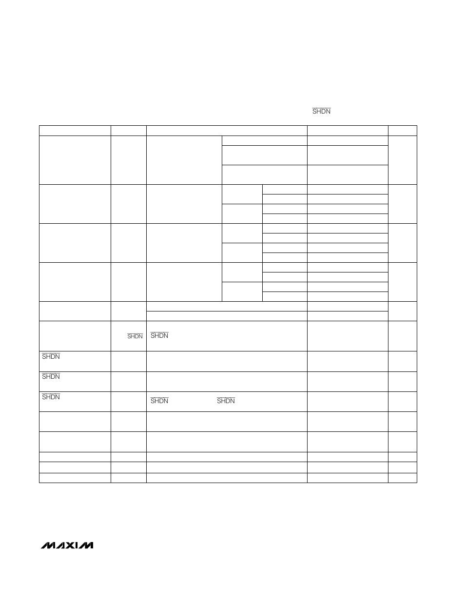 Electrical characteristics — t, 25°c (continued) | Rainbow Electronics MAX4244 User Manual | Page 3 / 16