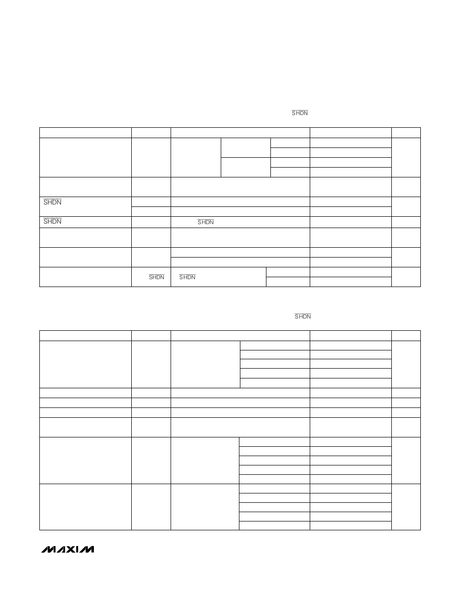 Dc electrical characteristics (continued), Dc electrical characteristics | Rainbow Electronics MAX4165_MAX4169 User Manual | Page 3 / 16