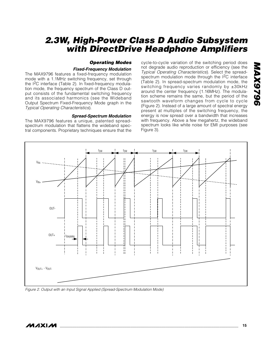 Rainbow Electronics MAX9796 User Manual | Page 15 / 27