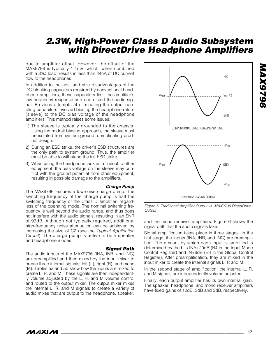 Rainbow Electronics MAX9796 User Manual | Page 17 / 27