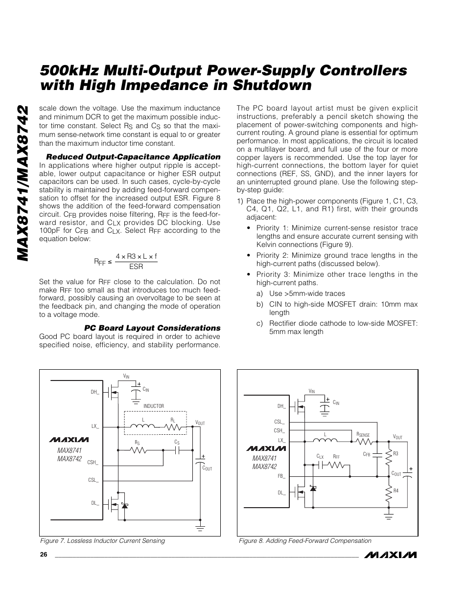 Rainbow Electronics MAX8742 User Manual | Page 26 / 33