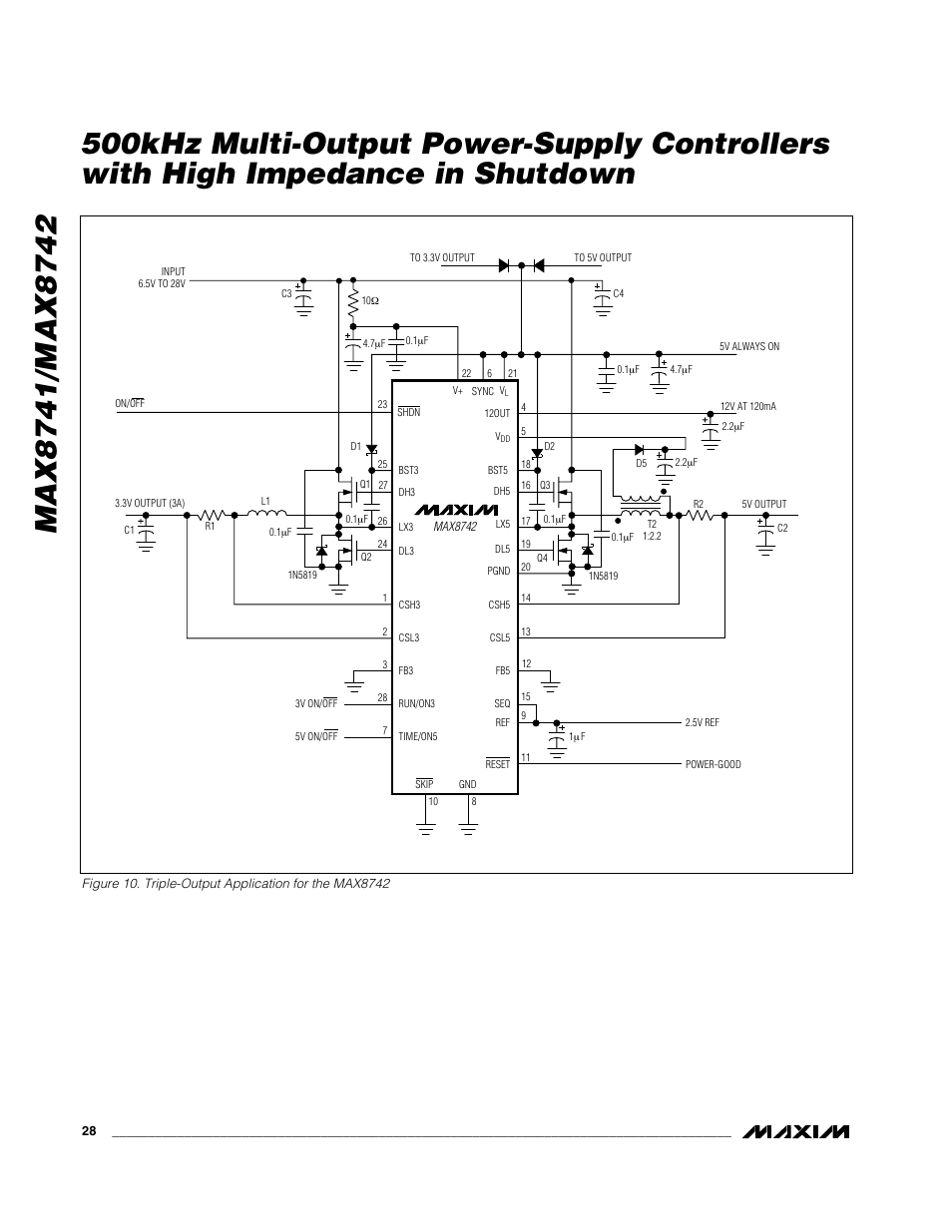 Rainbow Electronics MAX8742 User Manual | Page 28 / 33