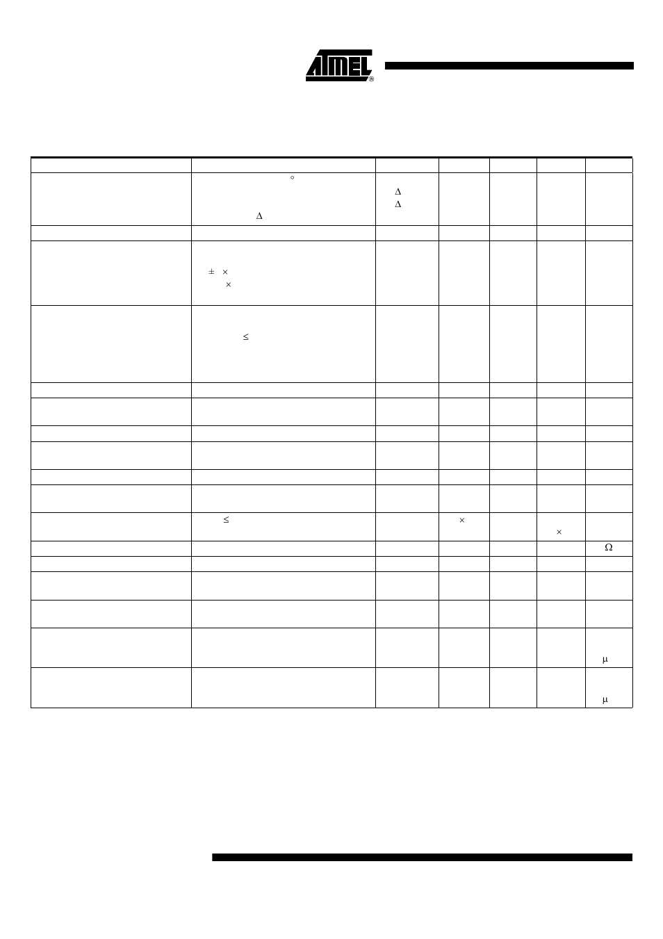 Electrical characteristics (continued) | Rainbow Electronics T48C862-R8 User Manual | Page 12 / 107
