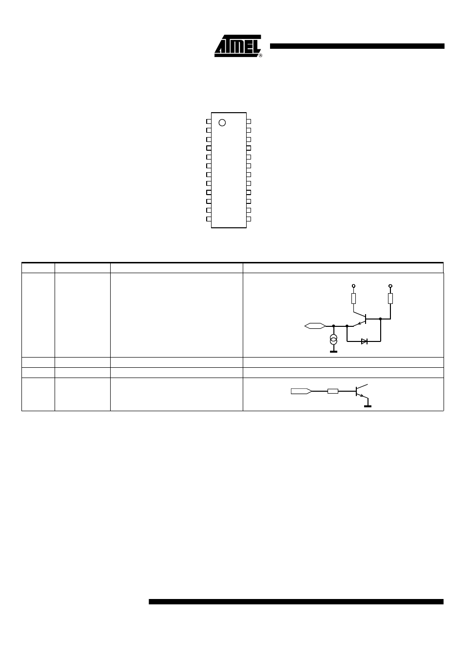 Pin configuration, Pin description: rf part | Rainbow Electronics T48C862-R8 User Manual | Page 2 / 107