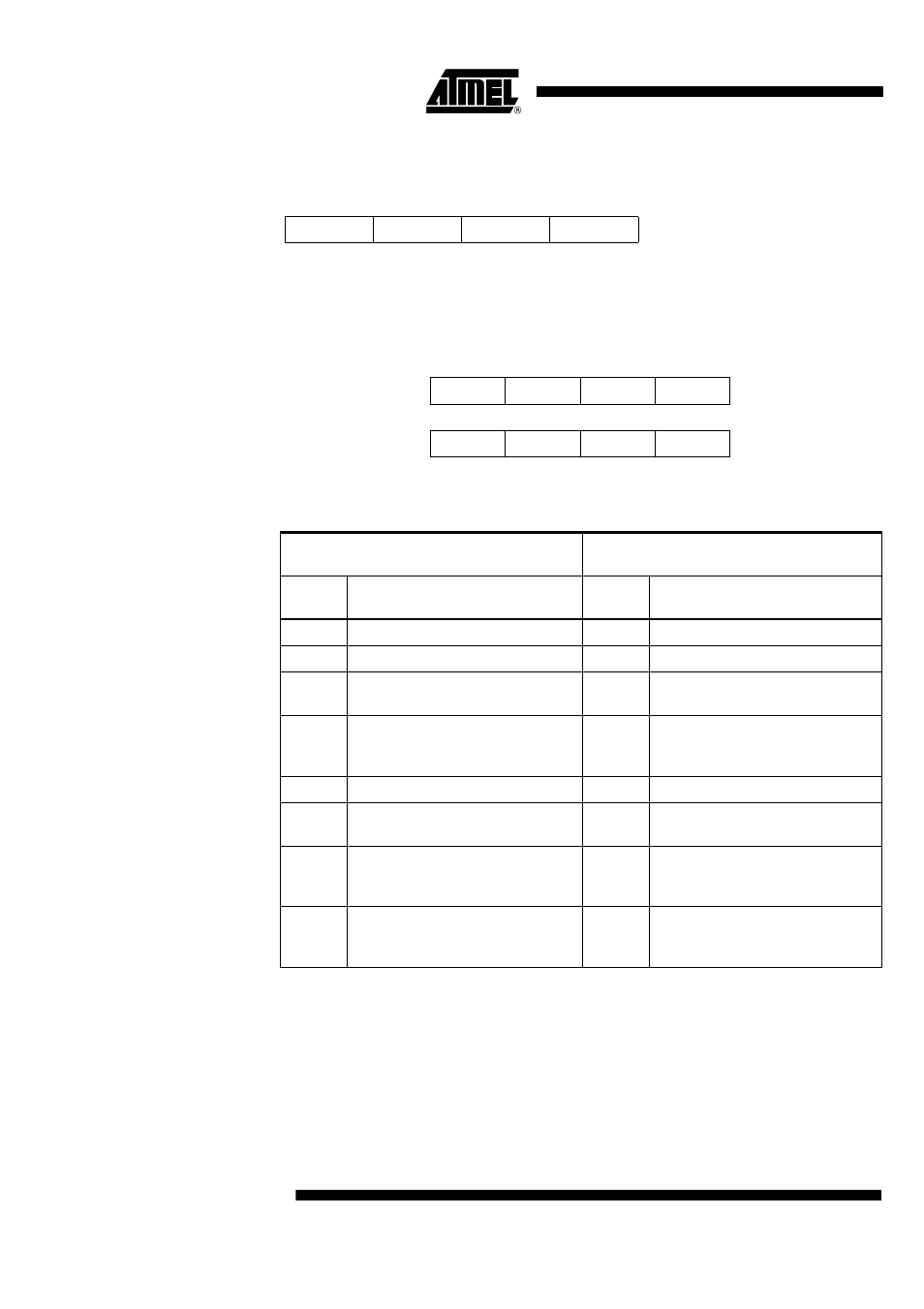 Port 4 data register (p4dat), Port 4 control register (p4cr) byte write, Bi-directional port 6 | Rainbow Electronics T48C862-R8 User Manual | Page 38 / 107