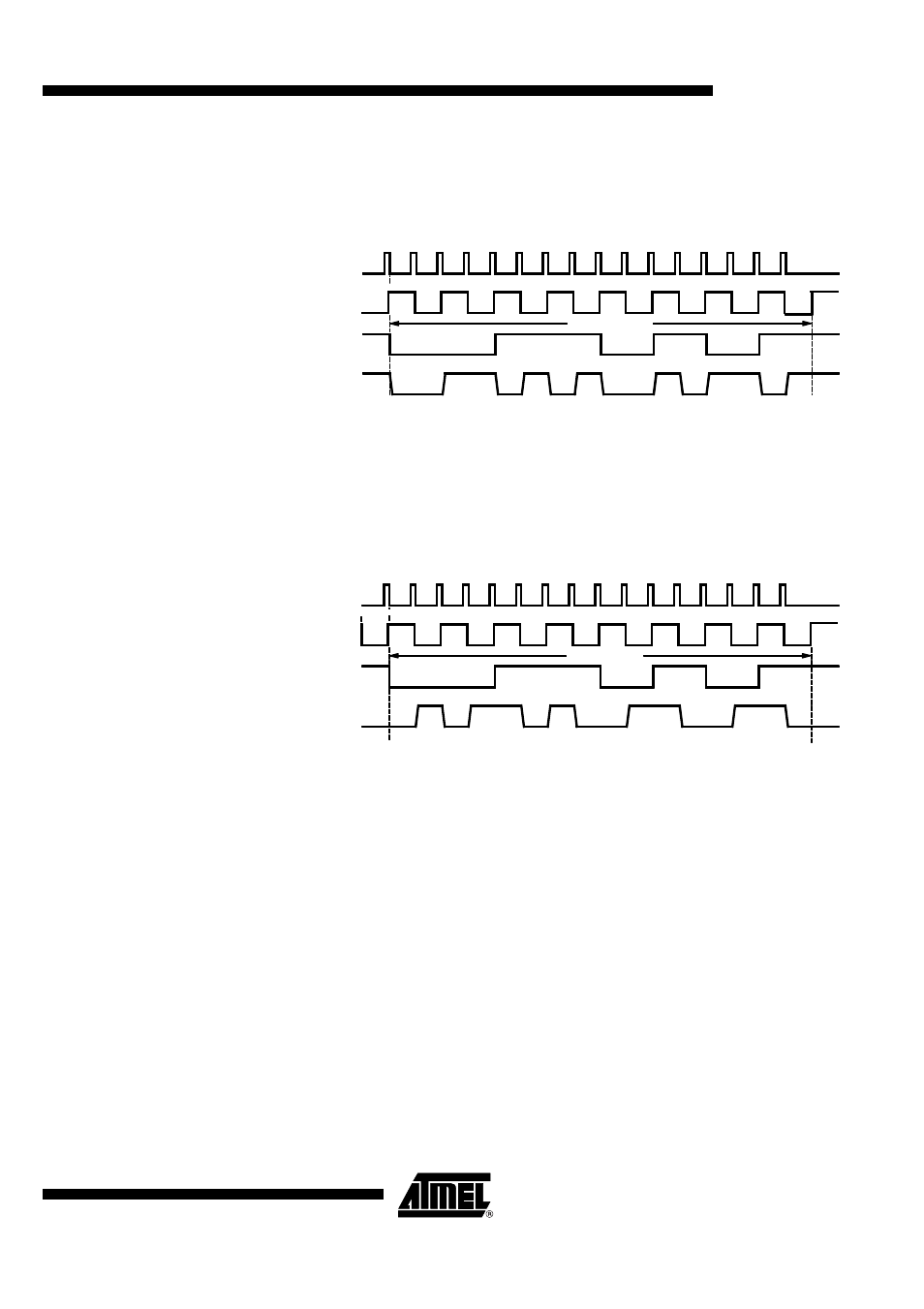 Timer 2 output mode 4, Timer 2 output mode 5, Timer 2 output mode 7 | Timer 2 output mode 4 biphase modulator, Figure 45, Timer 2 output mode 5 manchester modulator, Figure 46 | Rainbow Electronics T48C862-R8 User Manual | Page 49 / 107