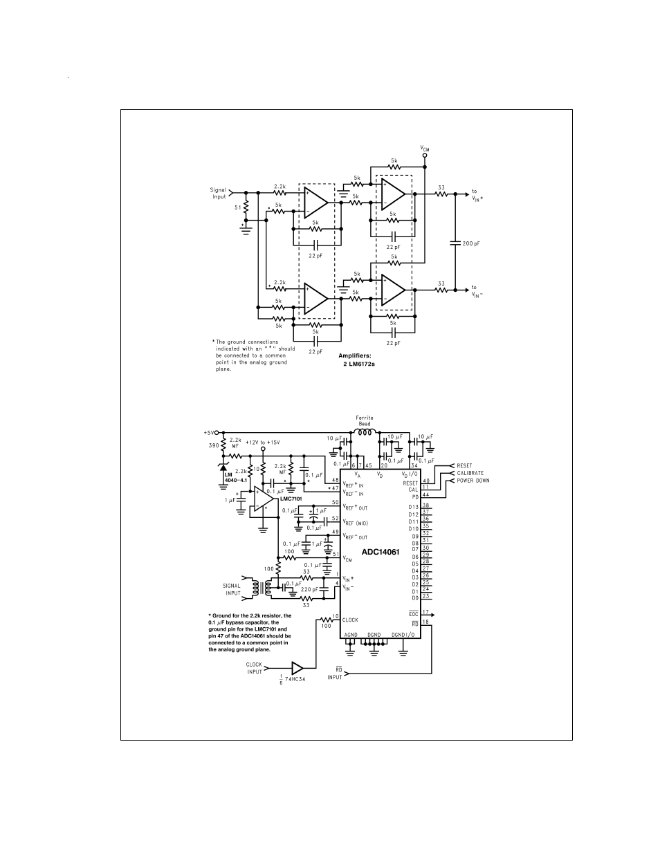 Applications information | Rainbow Electronics ADC14061 User Manual | Page 16 / 20