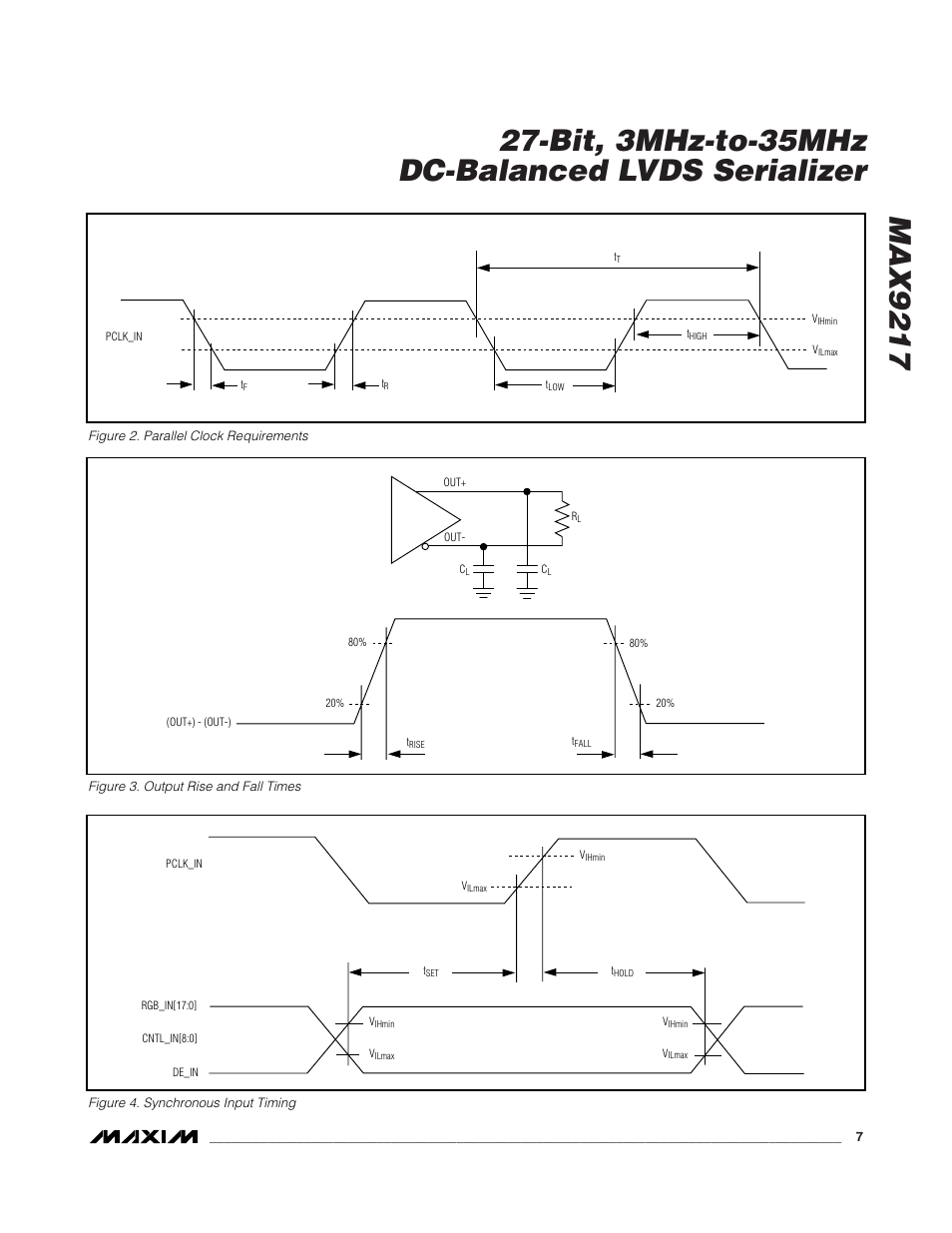 Rainbow Electronics MAX9217 User Manual | Page 7 / 16