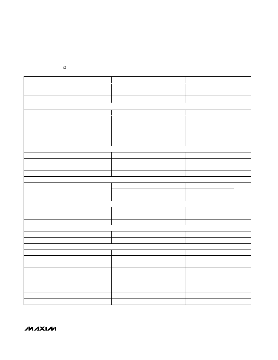 Electrical characteristics (continued) | Rainbow Electronics MAX5071 User Manual | Page 3 / 22