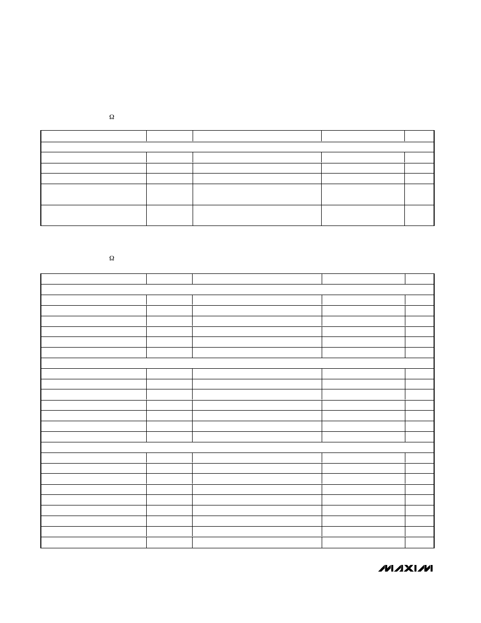 Electrical characteristics (continued), Electrical characteristics | Rainbow Electronics MAX5071 User Manual | Page 4 / 22