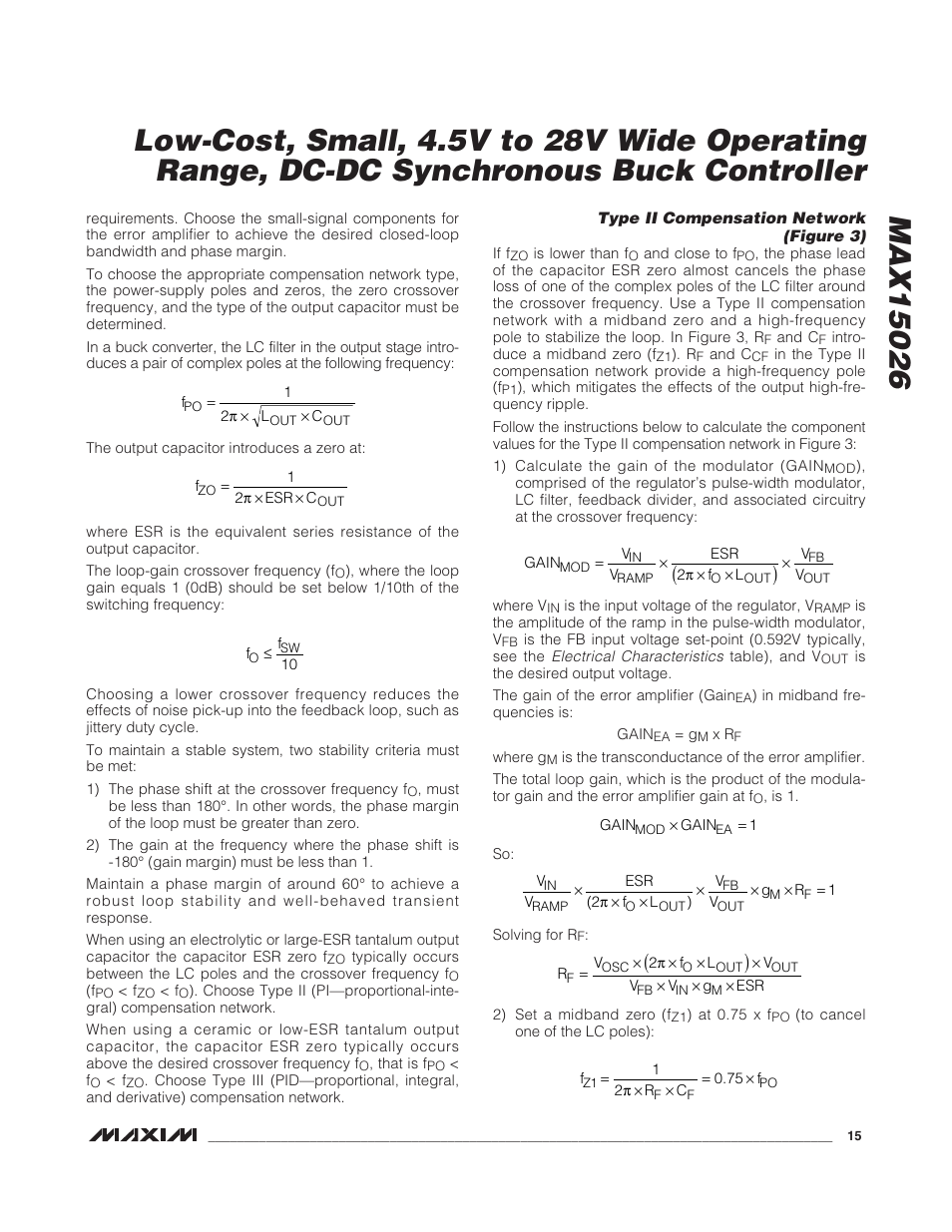 Rainbow Electronics MAX15026 User Manual | Page 15 / 22