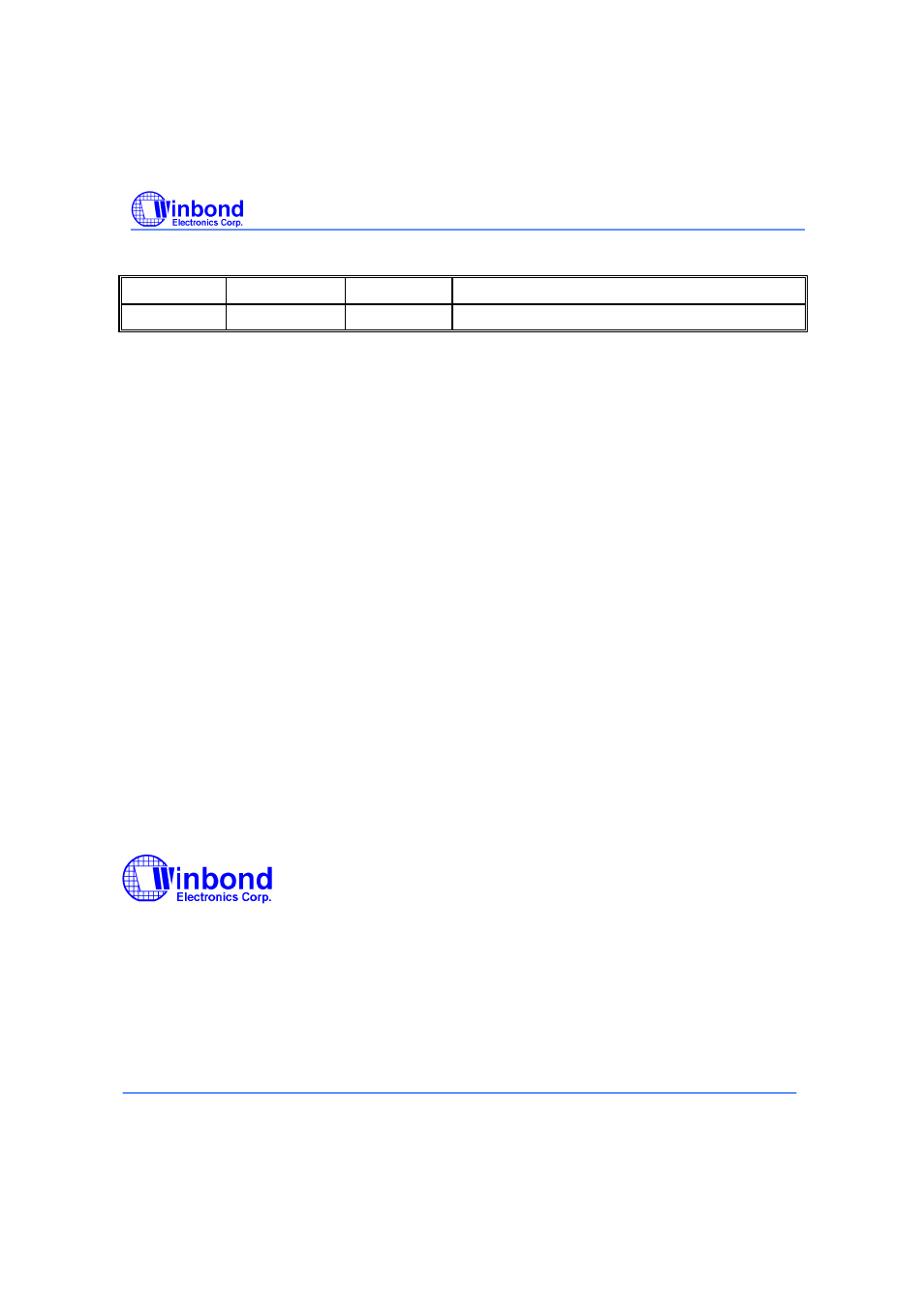 Preliminary w24l11 | Rainbow Electronics W24L11 User Manual | Page 11 / 11