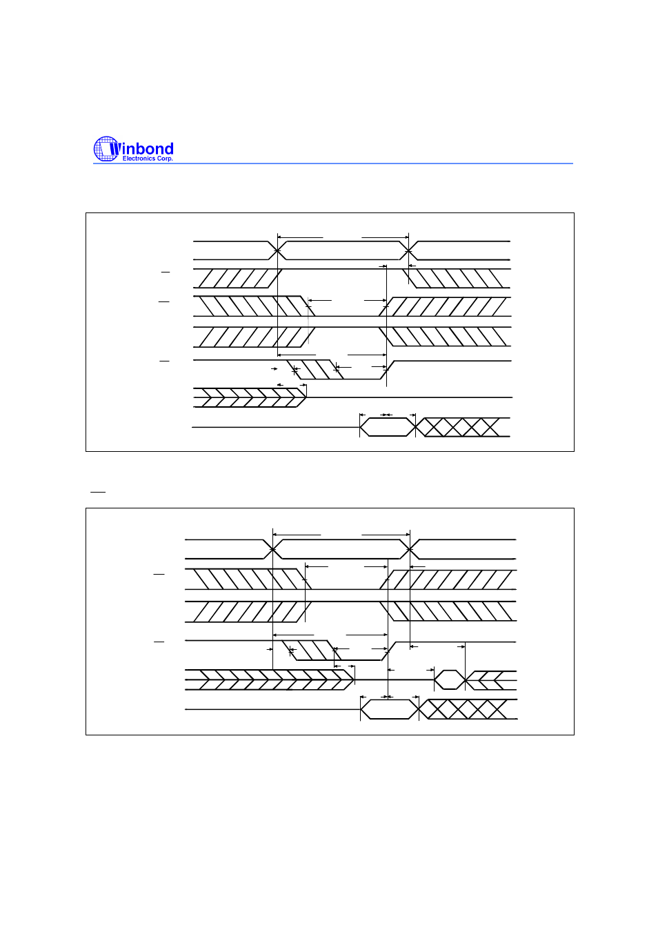 Preliminary w24l11, Write cycle 1, Write cycle 2 | Oe = v, Fixed) | Rainbow Electronics W24L11 User Manual | Page 6 / 11