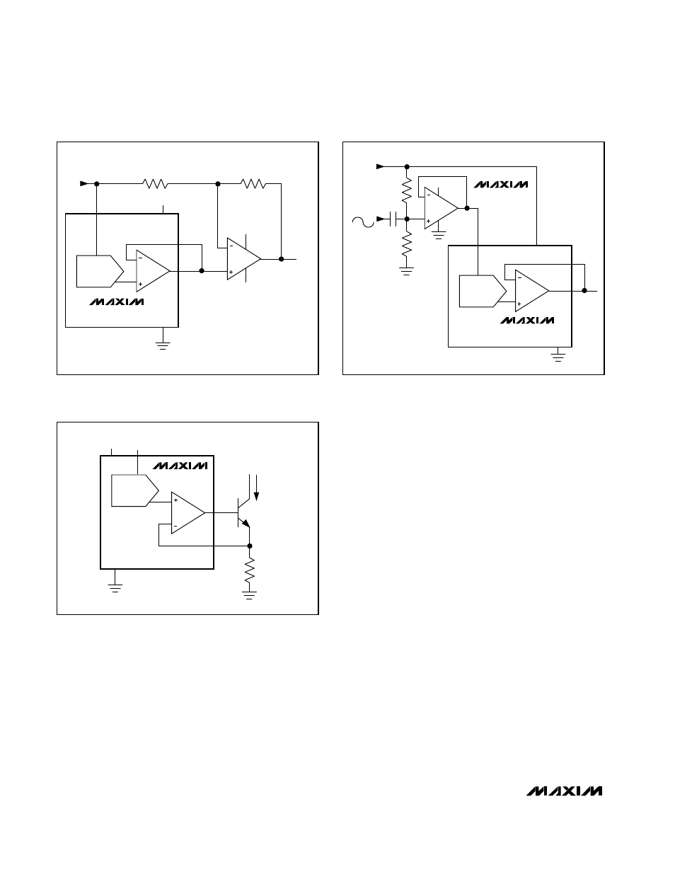 Power-supply considerations, Grounding and layout considerations | Rainbow Electronics MAX5355 User Manual | Page 14 / 16