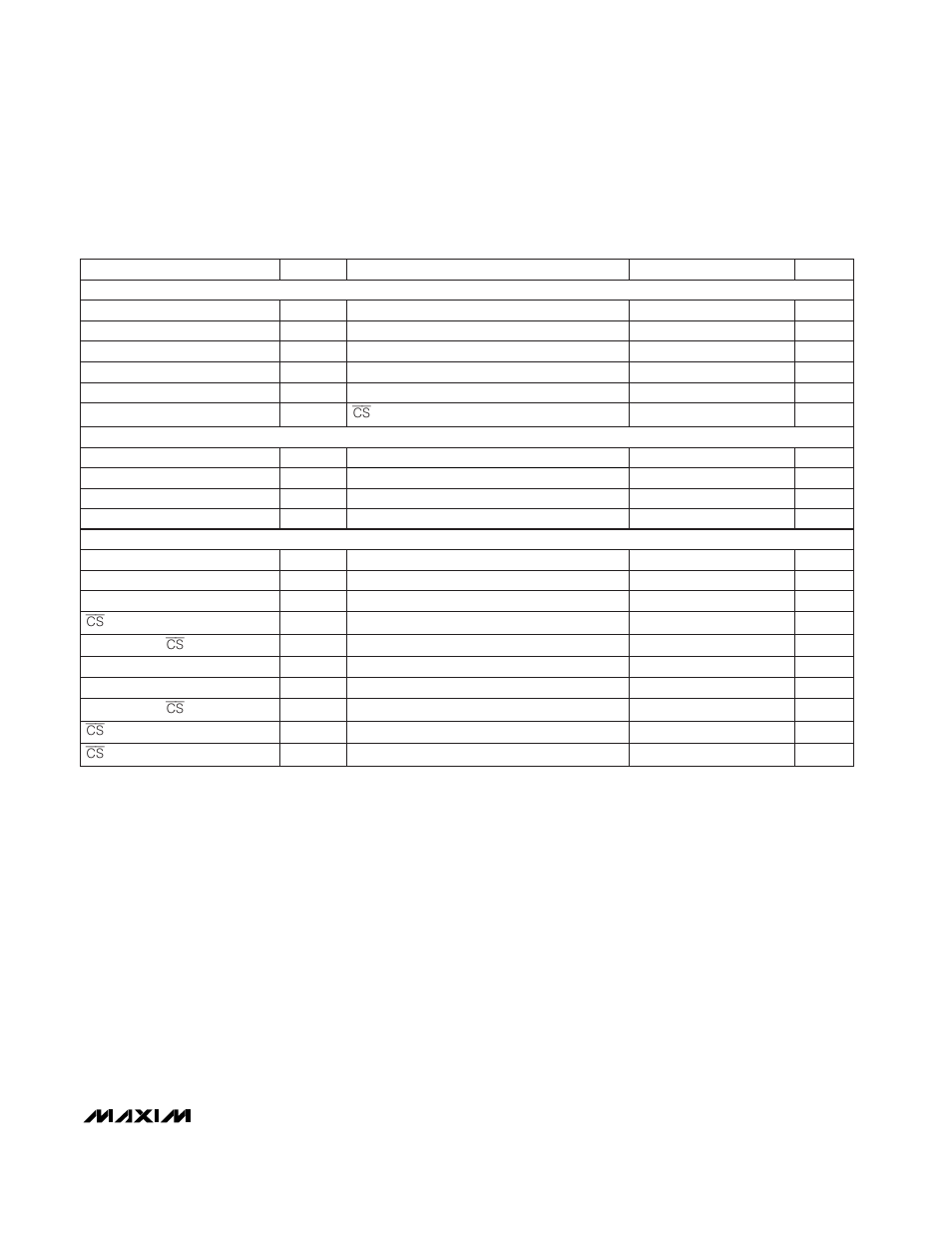 Electrical characteristics: max5354 (continued) | Rainbow Electronics MAX5355 User Manual | Page 3 / 16