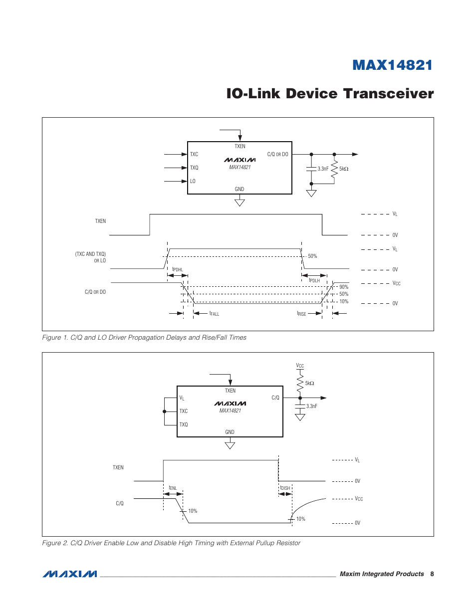 Rainbow Electronics MAX14821 User Manual | Page 8 / 29