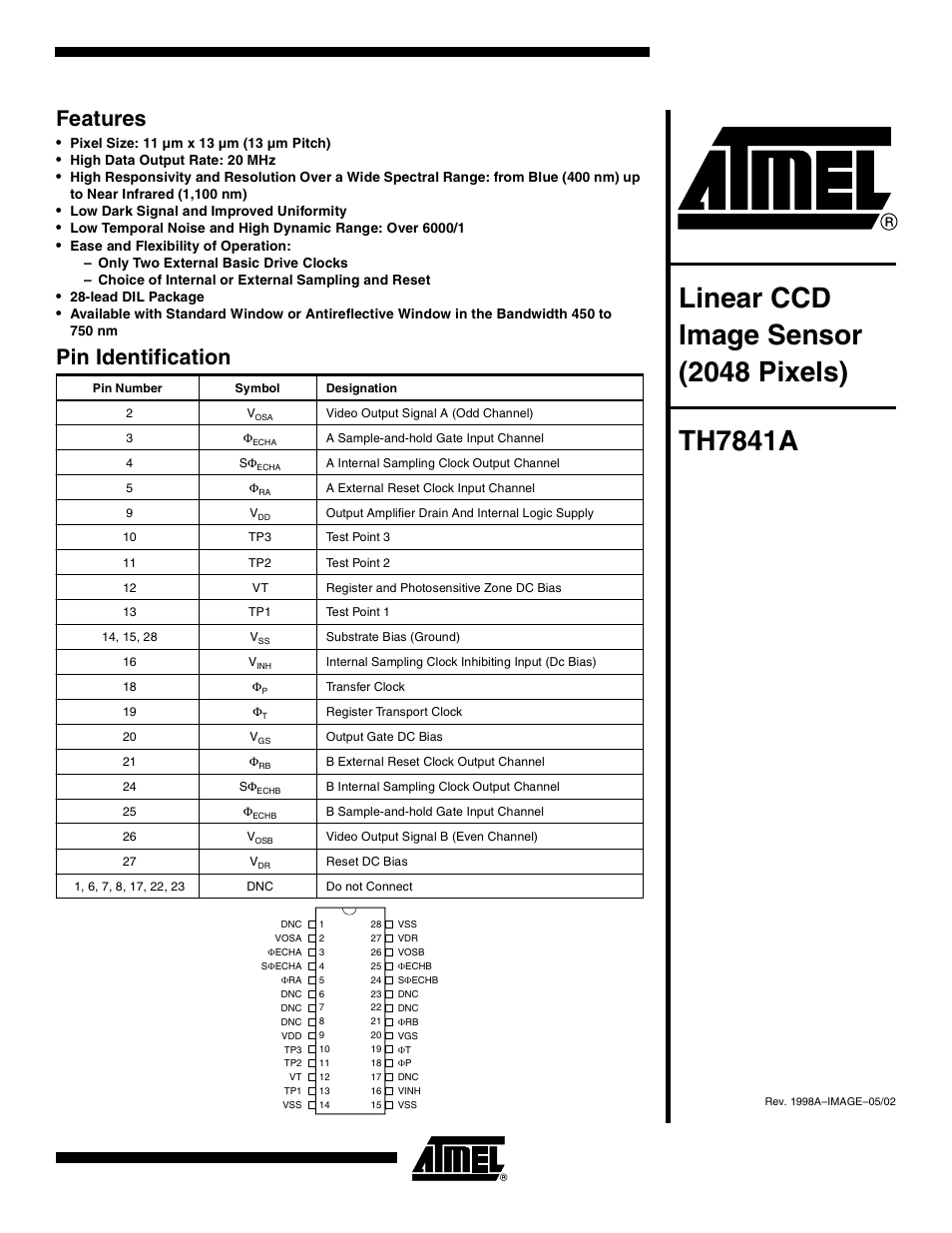 Rainbow Electronics TH7841A User Manual | 12 pages
