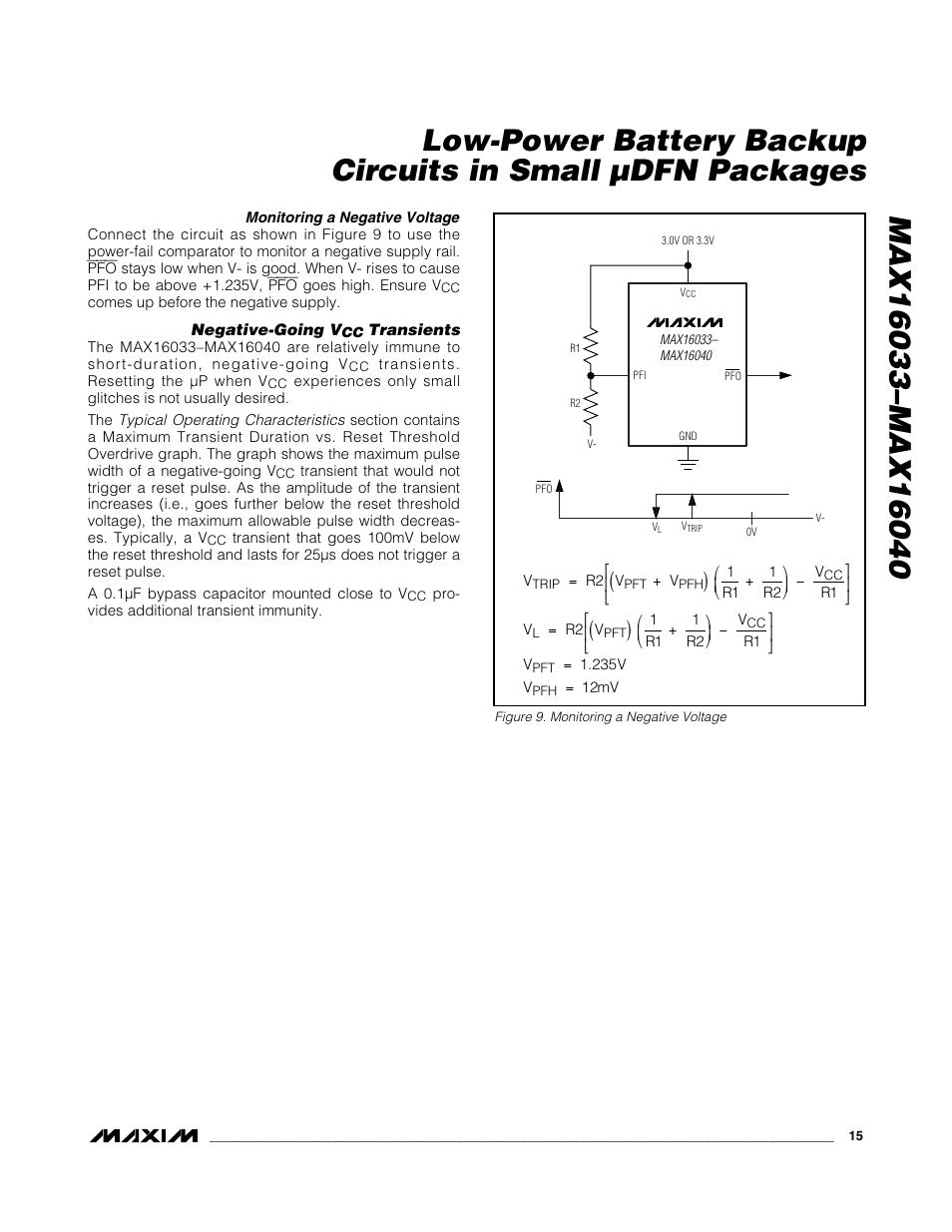 Rainbow Electronics MAX16040 User Manual | Page 15 / 21