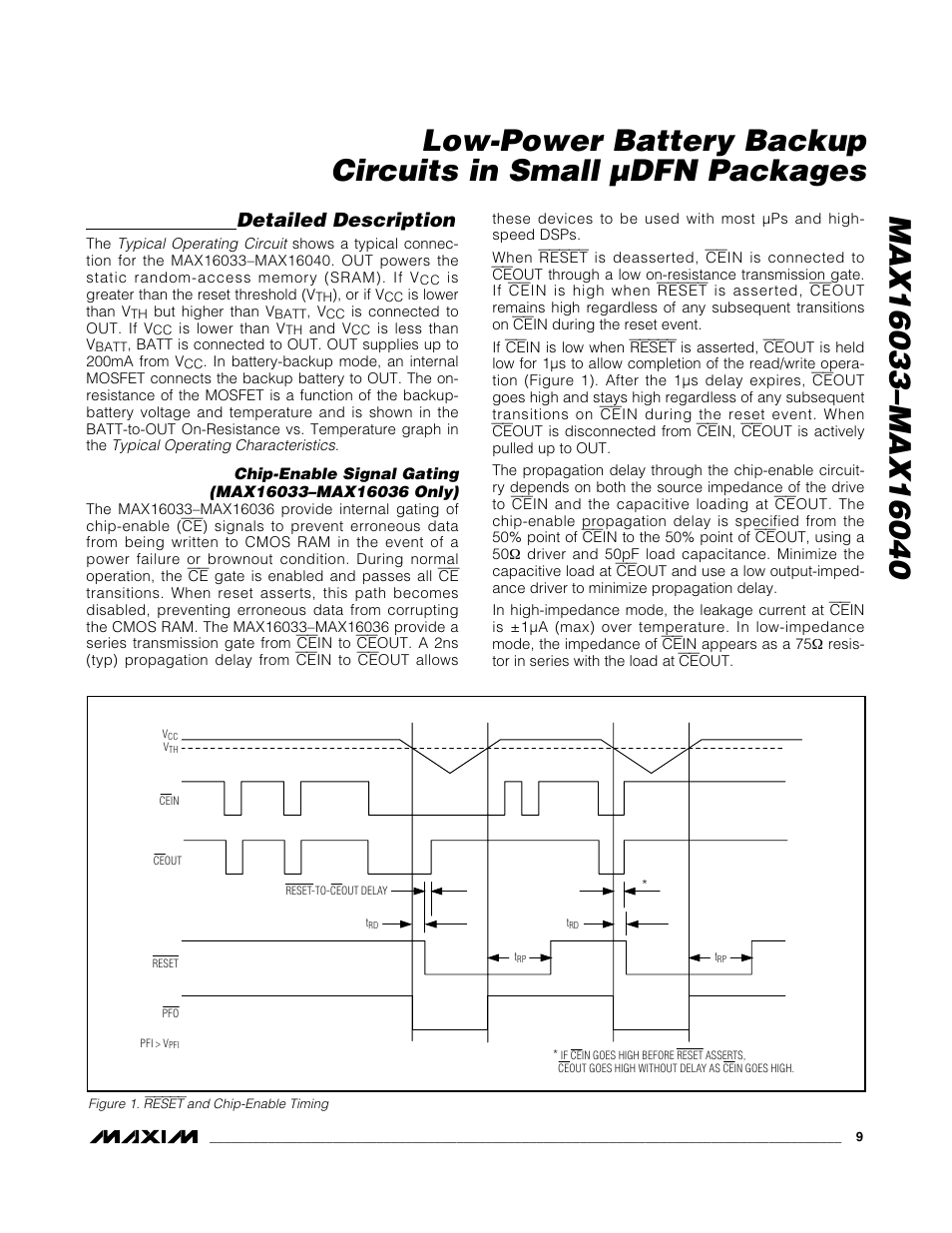 Detailed description | Rainbow Electronics MAX16040 User Manual | Page 9 / 21