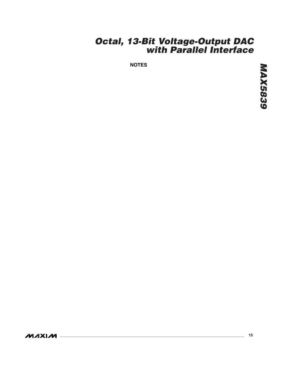 Rainbow Electronics MAX5839 User Manual | Page 15 / 16