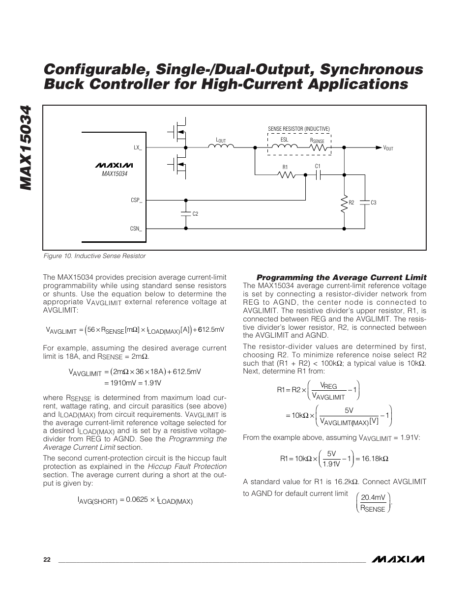 Rainbow Electronics MAX15034 User Manual | Page 22 / 25