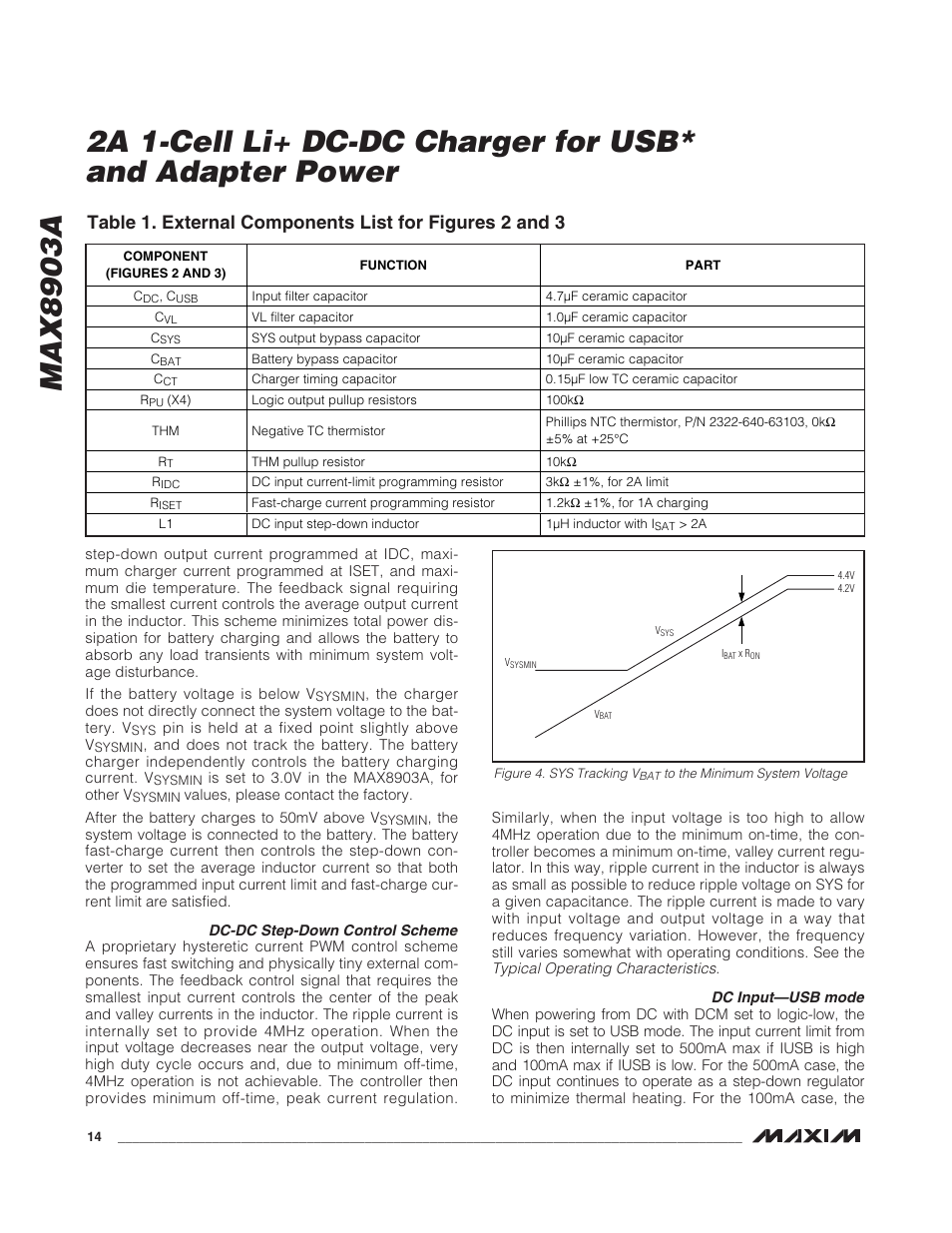 Rainbow Electronics MAX8903A User Manual | Page 14 / 20
