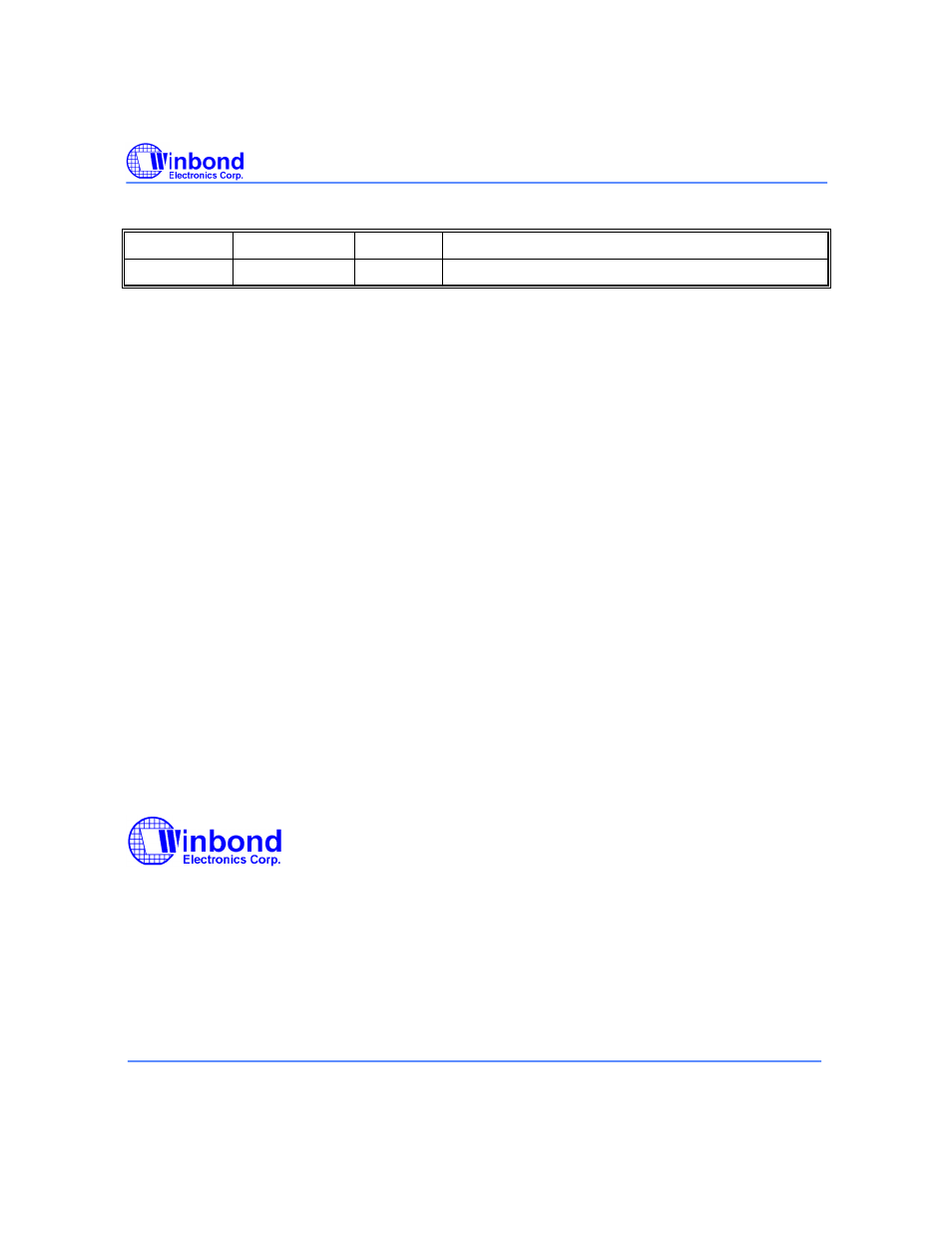 Version history | Rainbow Electronics W27L010 User Manual | Page 14 / 14