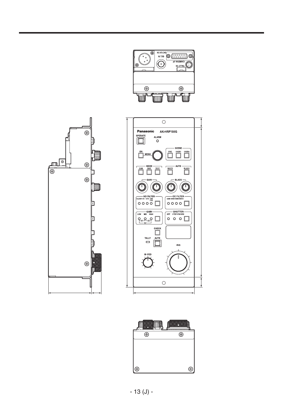 Panasonic AK-HRP150 User Manual | Page 100 / 103