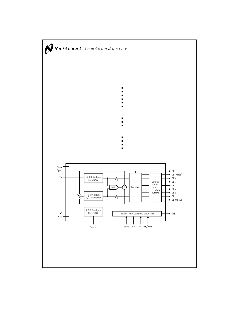 Rainbow Electronics ADC08161 User Manual | 16 pages