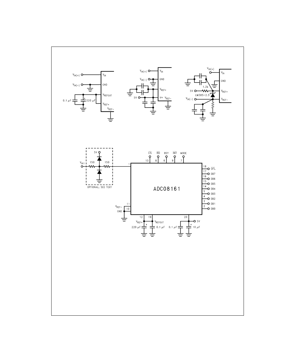 Application information | Rainbow Electronics ADC08161 User Manual | Page 14 / 16