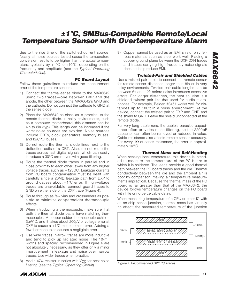 Rainbow Electronics MAX6642 User Manual | Page 11 / 13