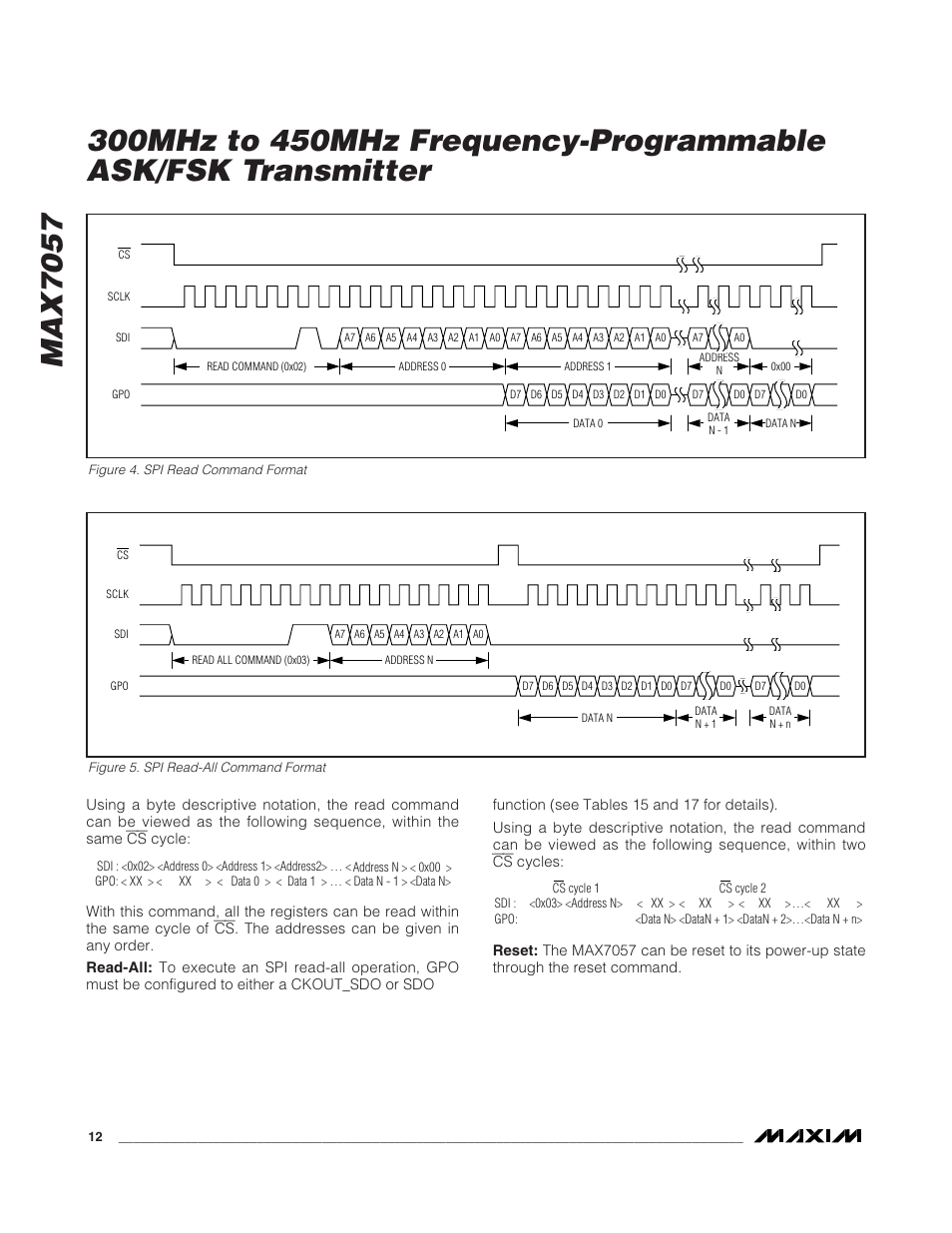 Rainbow Electronics MAX7057 User Manual | Page 12 / 19