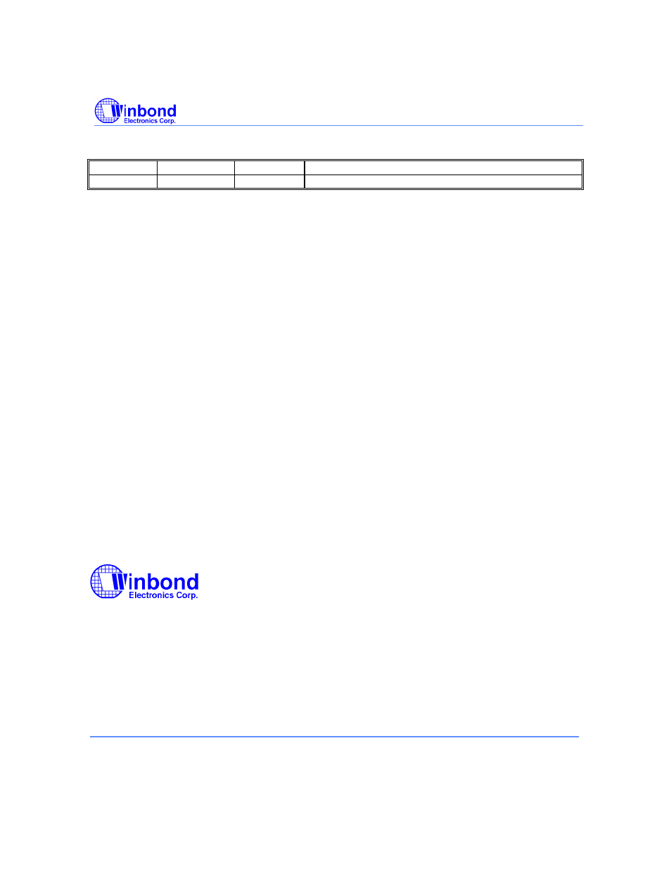 Version history | Rainbow Electronics W27E520 User Manual | Page 16 / 16