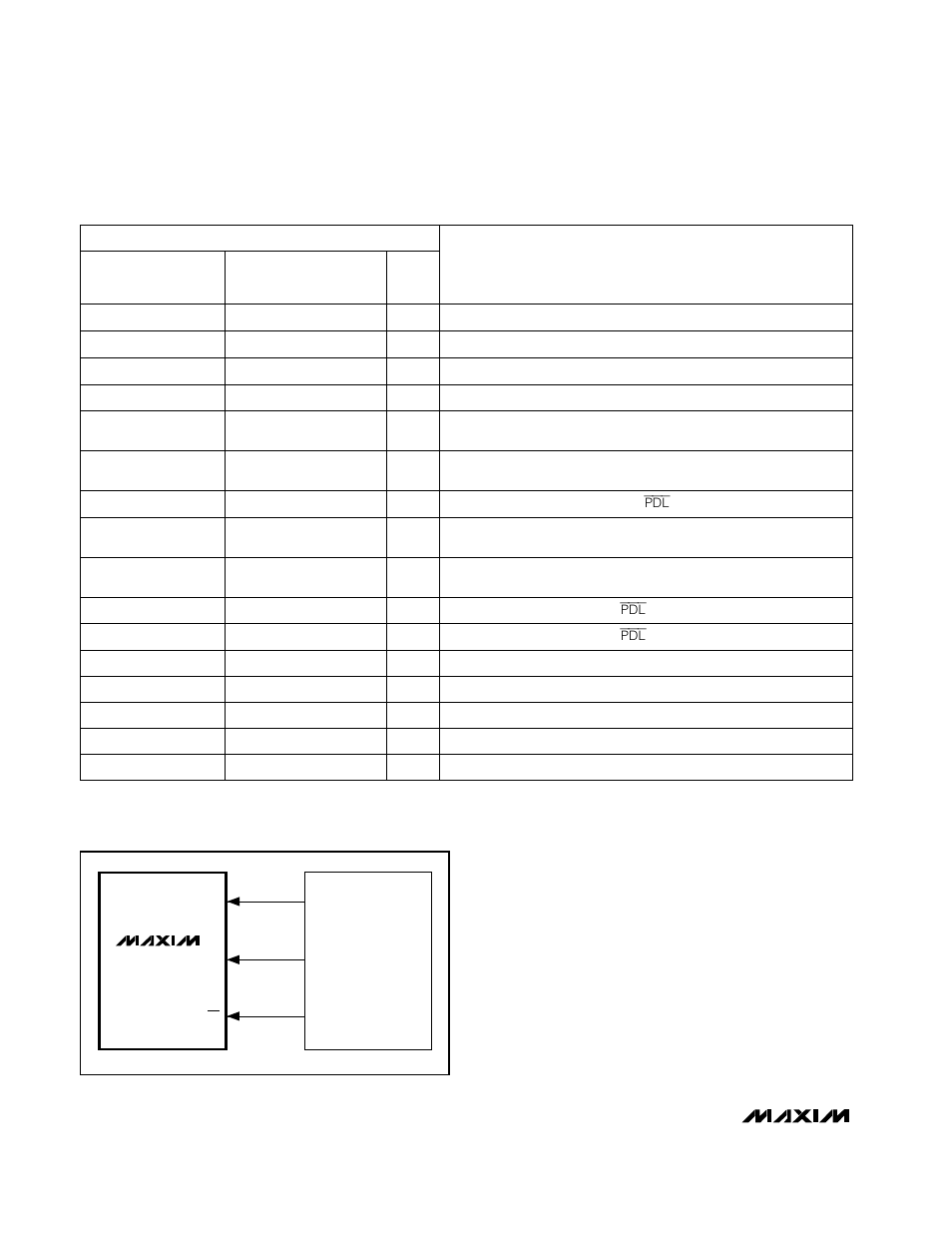 Table 1. serial-interface programming commands, Serial interface | Rainbow Electronics MAX5155 User Manual | Page 10 / 16