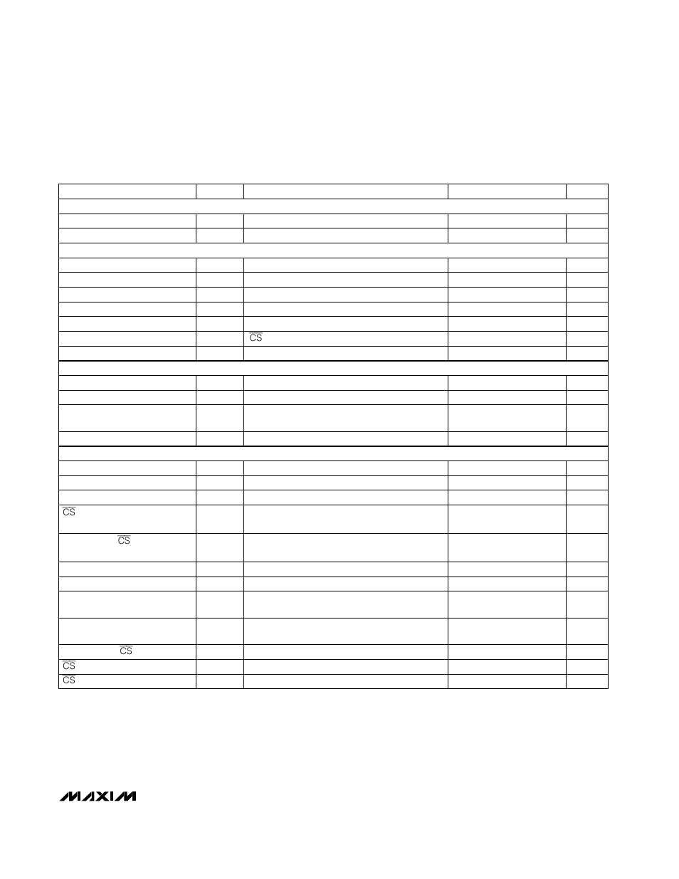 Electrical characteristics—max5154 (continued) | Rainbow Electronics MAX5155 User Manual | Page 3 / 16