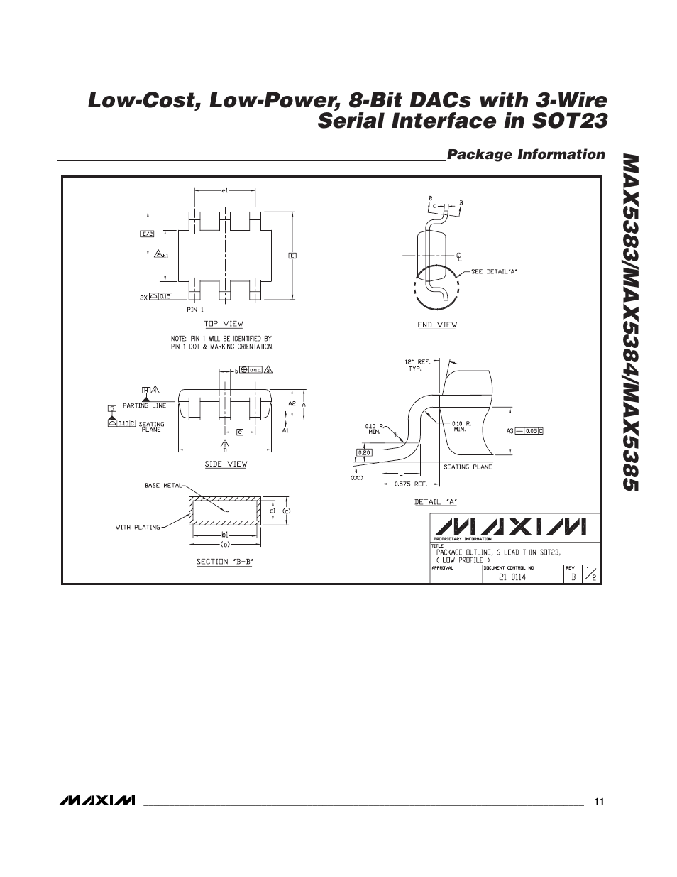 Rainbow Electronics MAX5385 User Manual | Page 11 / 12