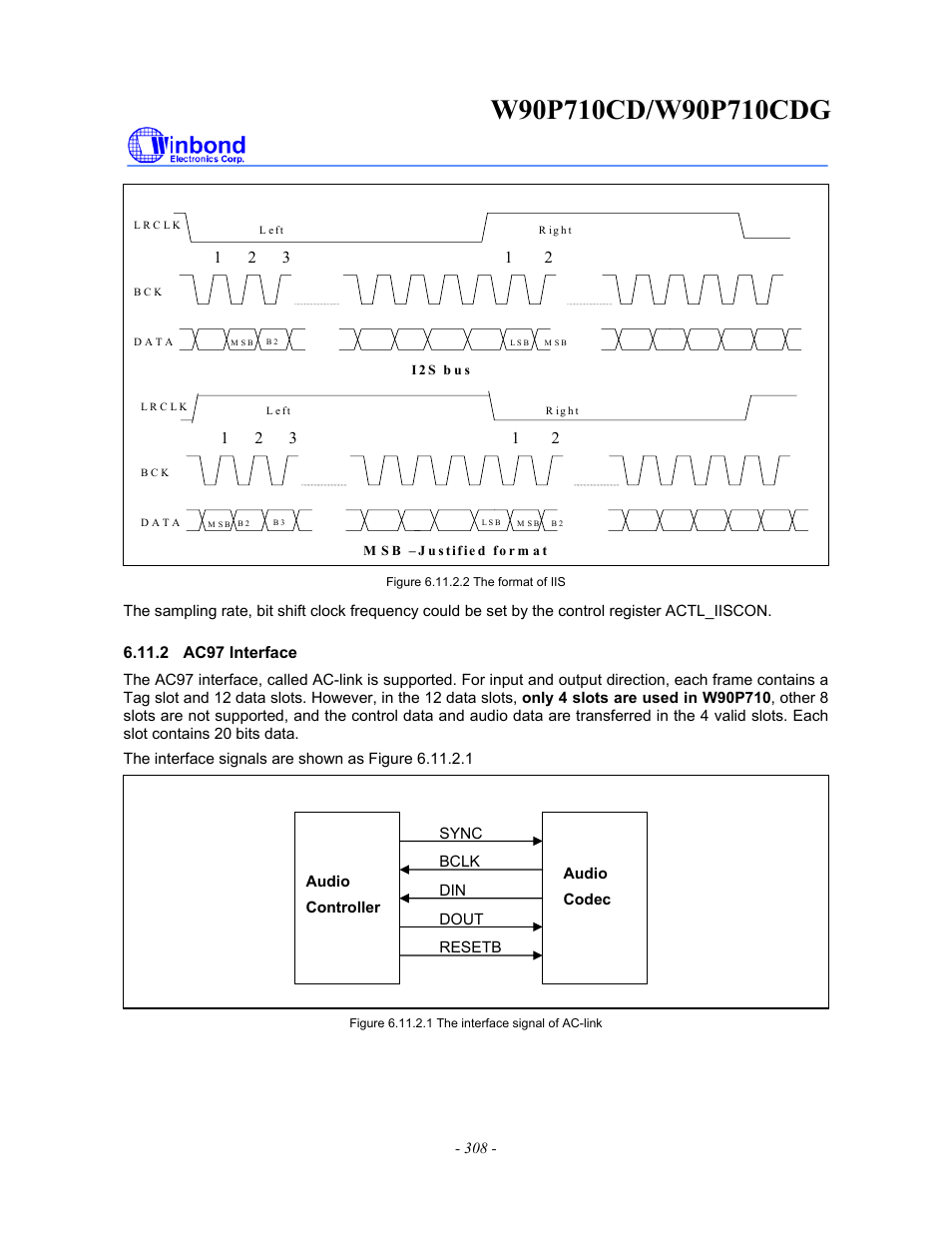 Rainbow Electronics W90P710CDG User Manual | Page 308 / 552