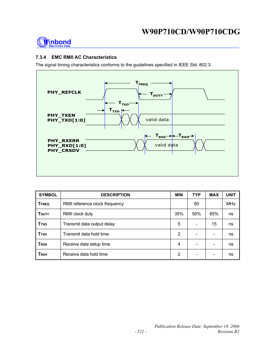 Rainbow Electronics W90P710CDG User Manual | Page 520 / 552