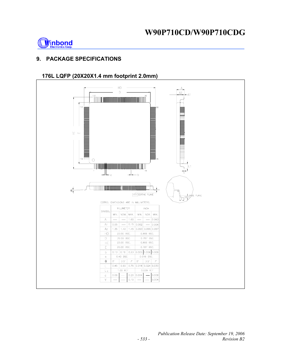 Rainbow Electronics W90P710CDG User Manual | Page 532 / 552