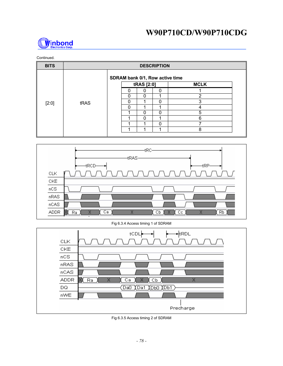 Rainbow Electronics W90P710CDG User Manual | Page 78 / 552