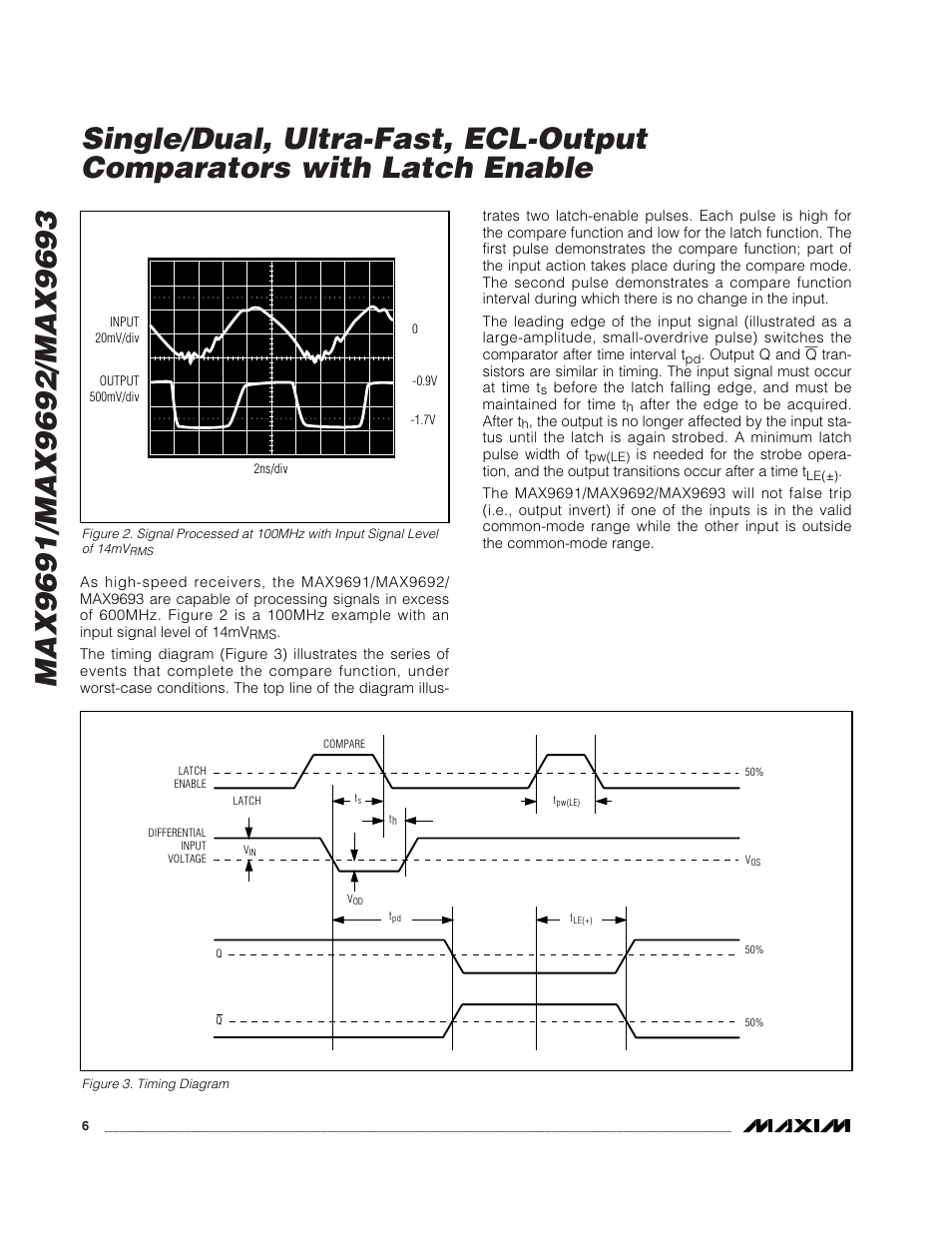 Rainbow Electronics MAX9693 User Manual | Page 6 / 10