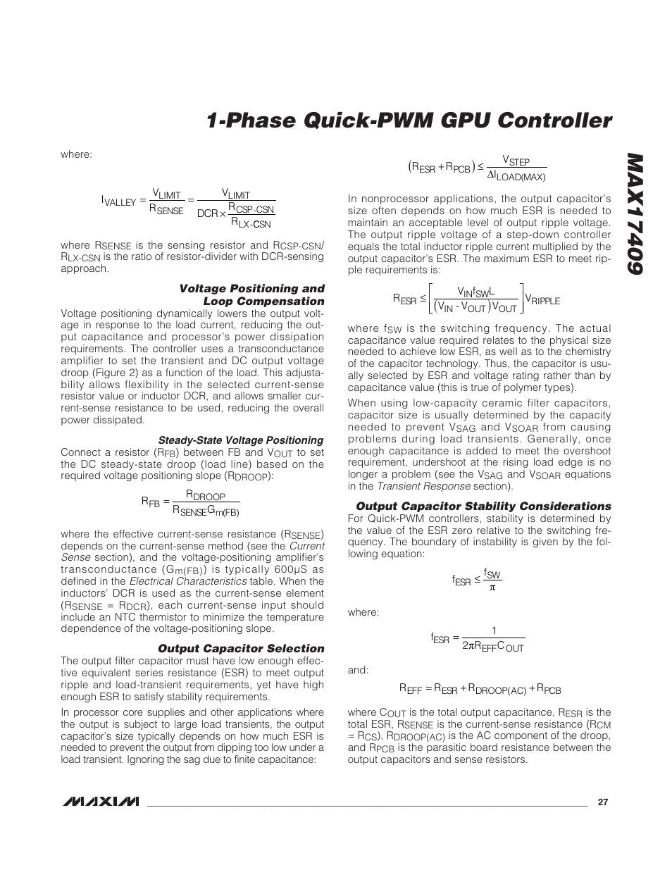 Rainbow Electronics MAX17409 User Manual | Page 27 / 32