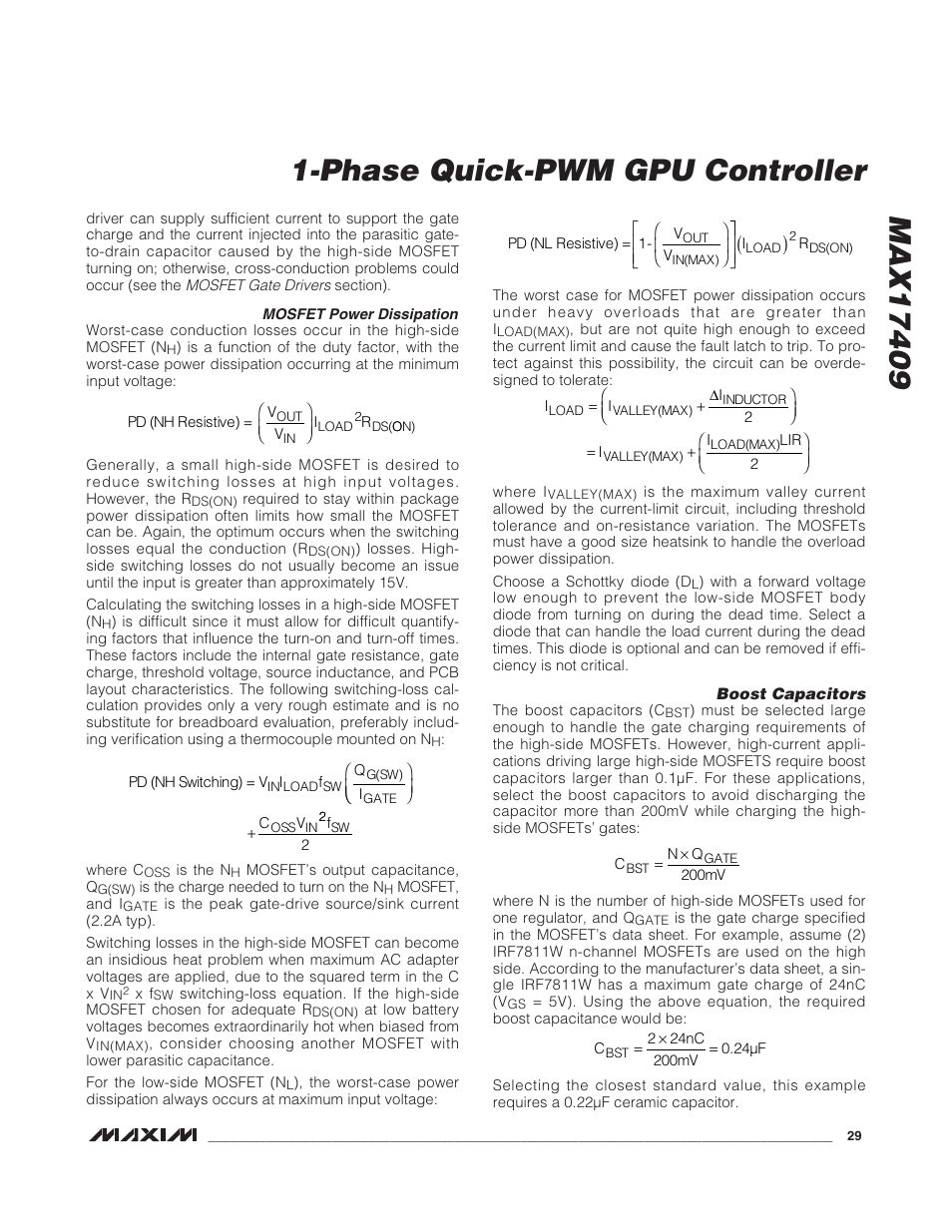 Rainbow Electronics MAX17409 User Manual | Page 29 / 32