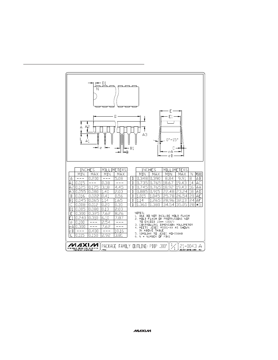 Package information (continued) | Rainbow Electronics MAX7415 User Manual | Page 12 / 12
