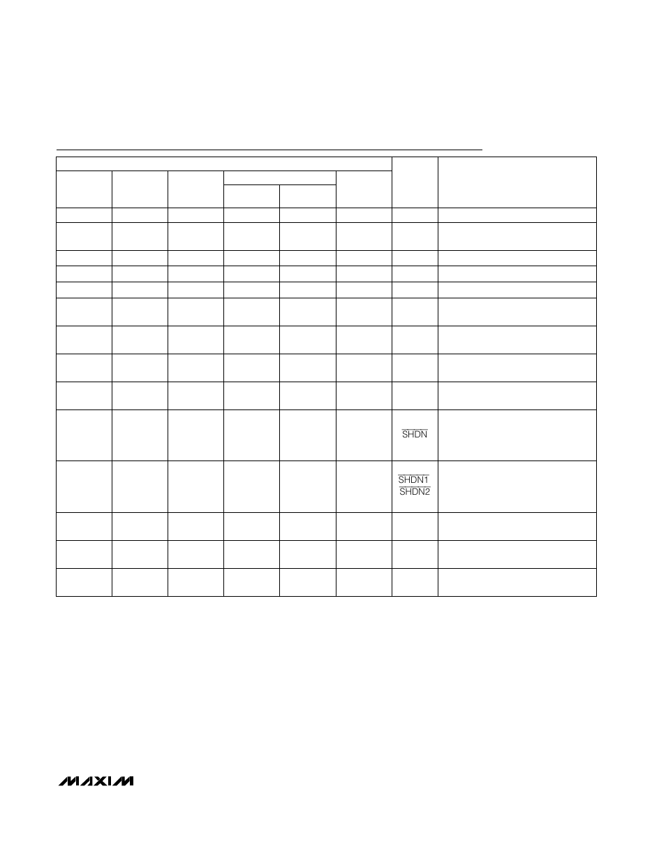 Pin description | Rainbow Electronics MAX4334 User Manual | Page 9 / 16