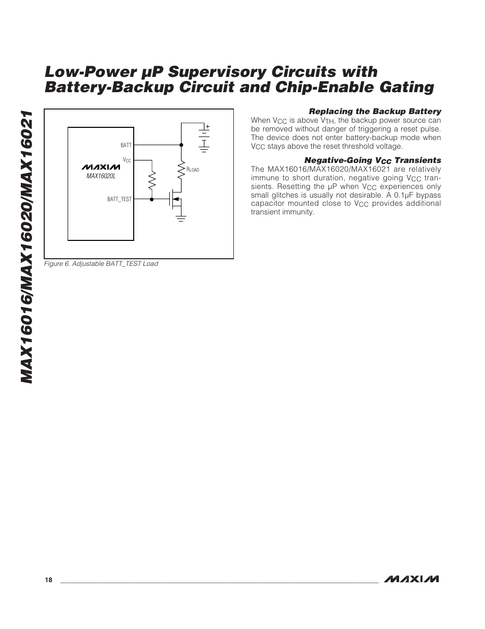 Rainbow Electronics MAX16021 User Manual | Page 18 / 21