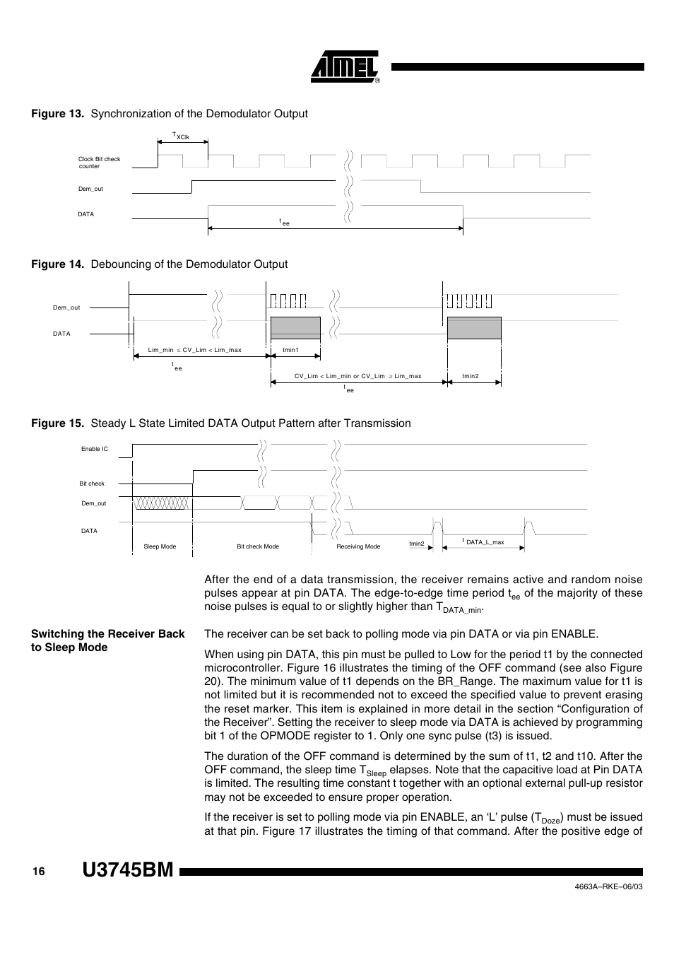 Figure 13, Figure 14, Figure 15 | U3745bm | Rainbow Electronics U3745BM User Manual | Page 16 / 29