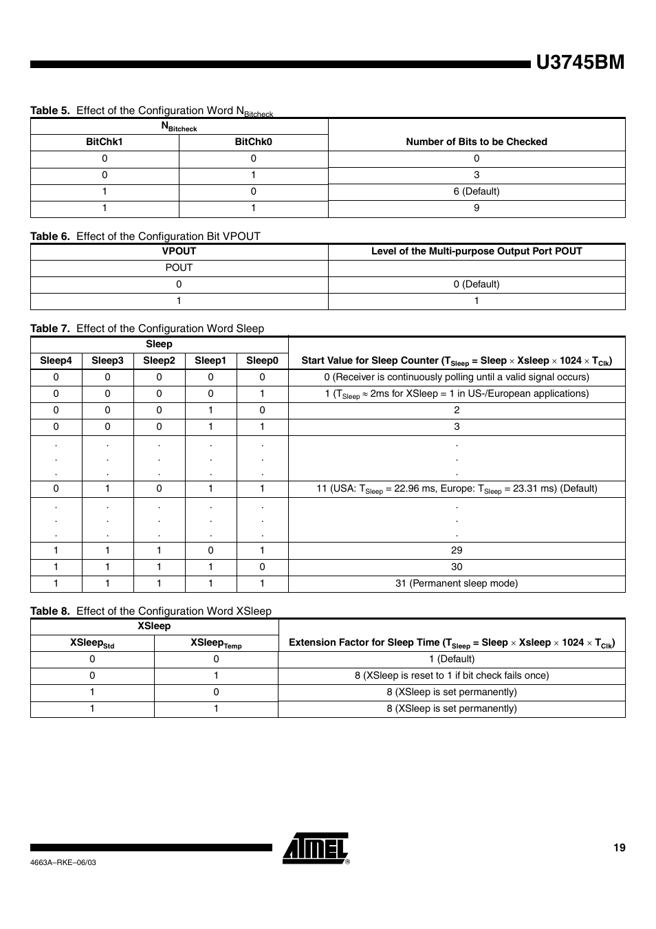 U3745bm | Rainbow Electronics U3745BM User Manual | Page 19 / 29