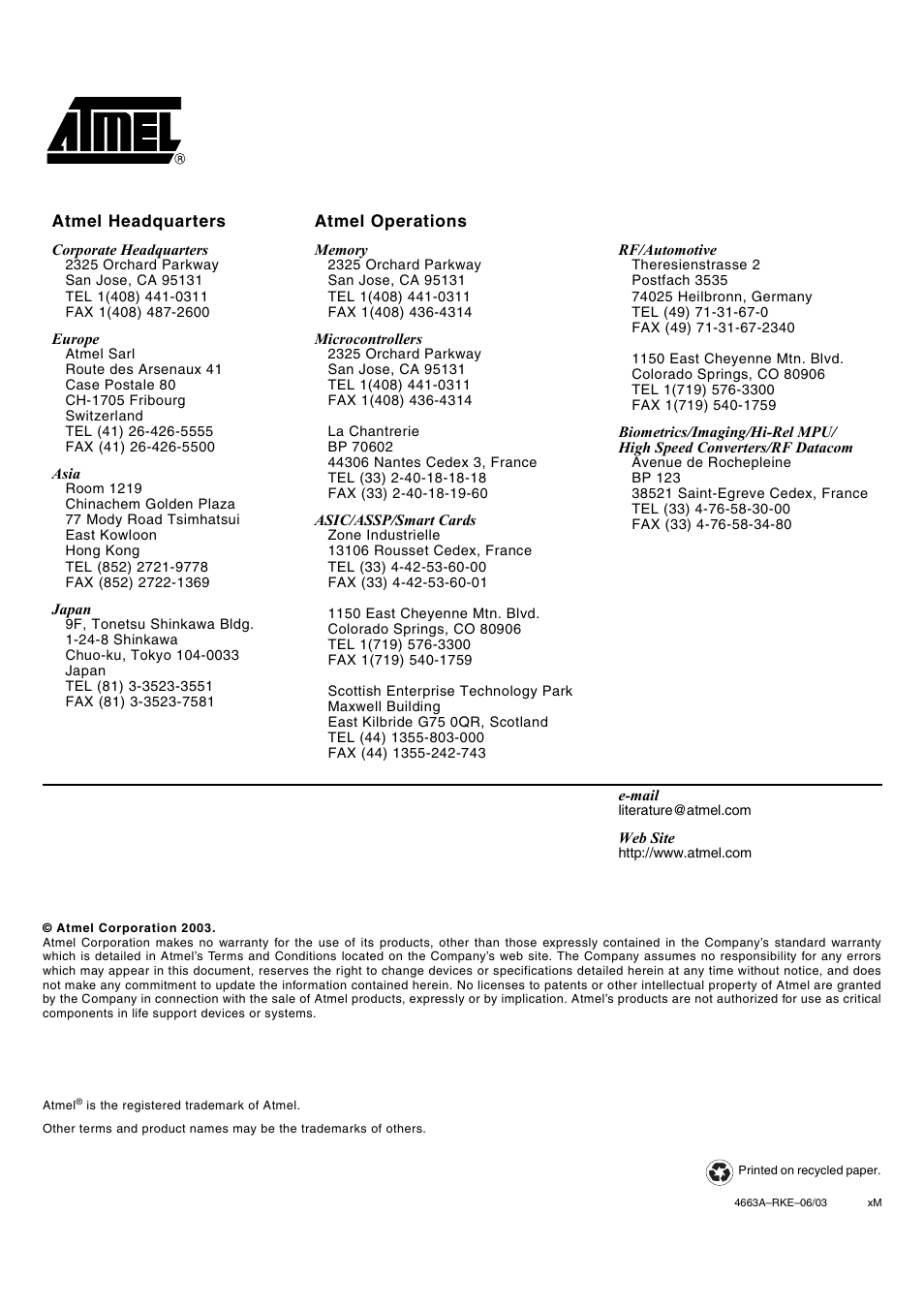 Rainbow Electronics U3745BM User Manual | Page 29 / 29