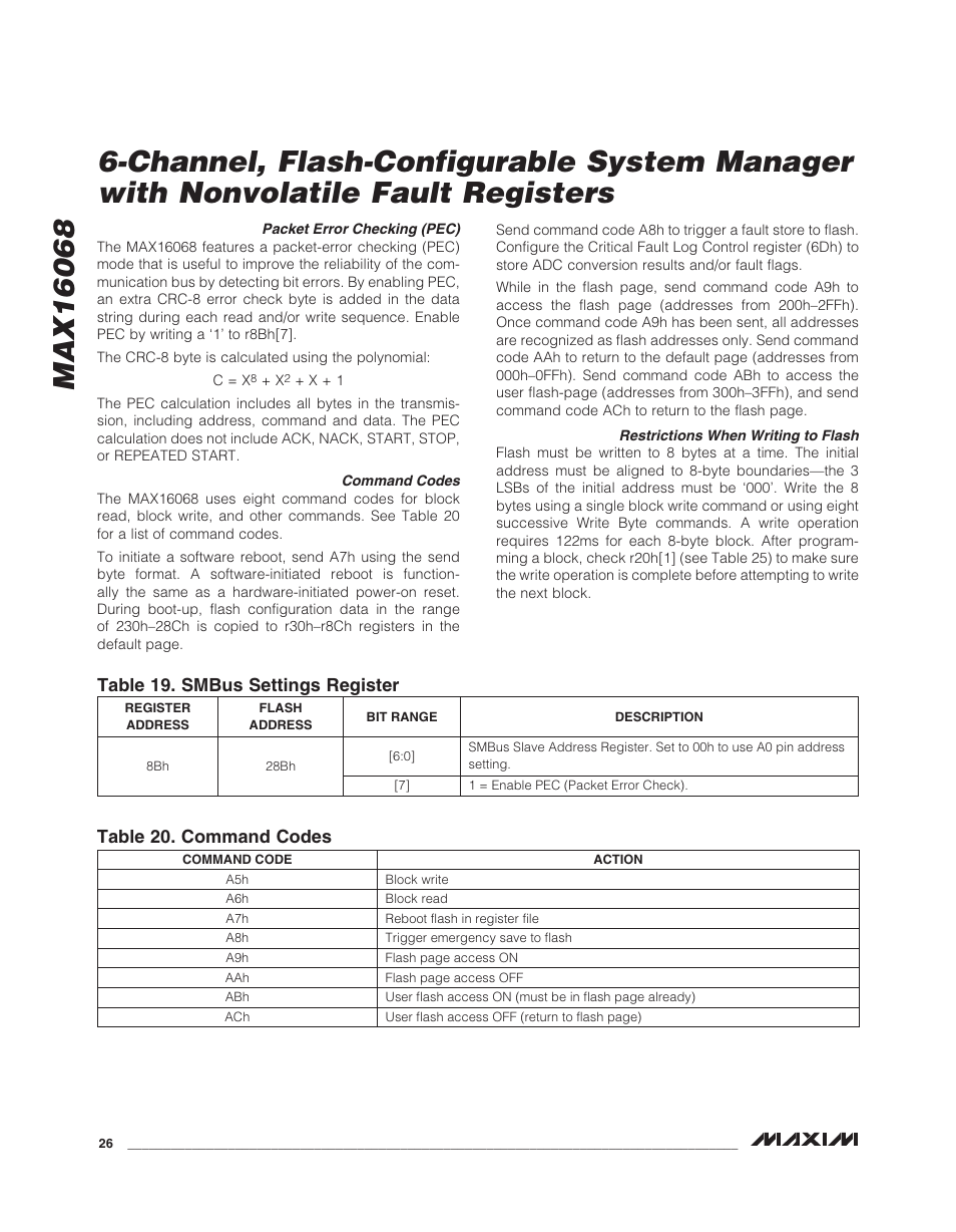 Rainbow Electronics MAX16068 User Manual | Page 26 / 40